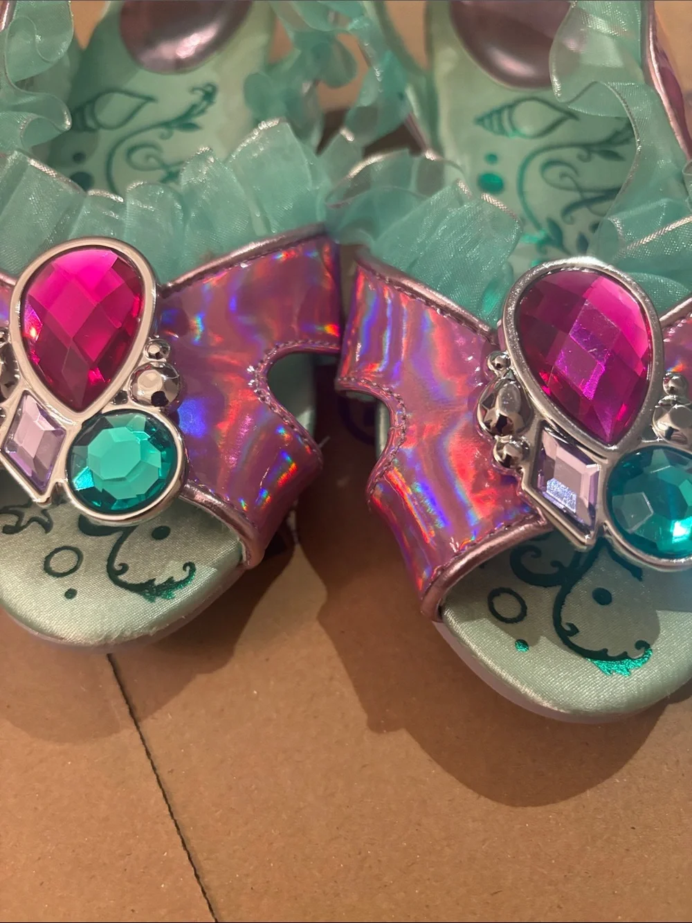 Disney Little Mermaid Ariel Costume Shoes